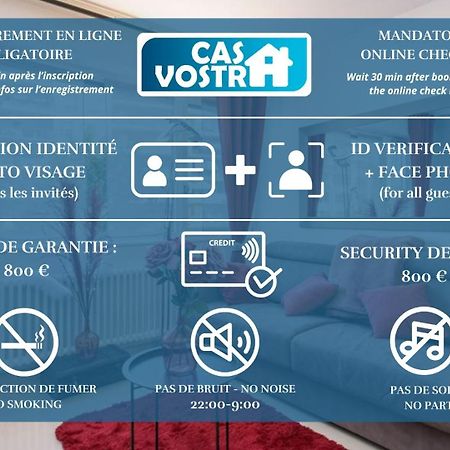 Апартаменты Au Nom De La Rose - Casa Vostra - Caution 800 Eur & Id Requises - Аннемас Экстерьер фото